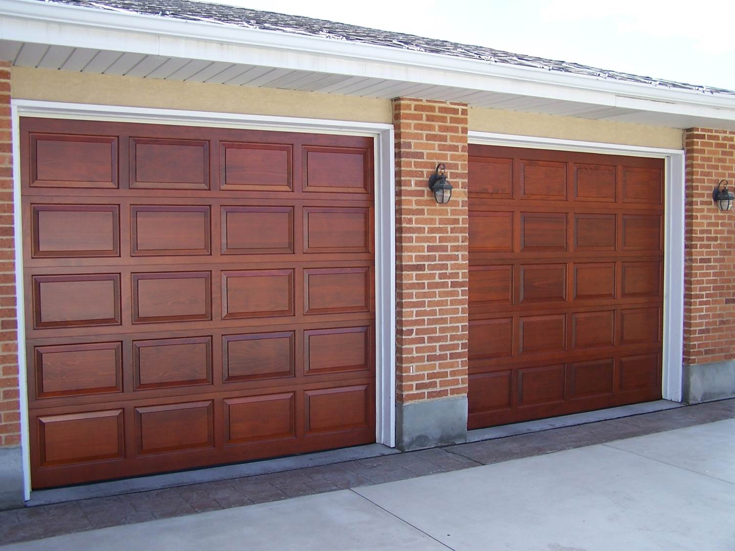 Salt Lake City Authentic Real Wood Garage Doors