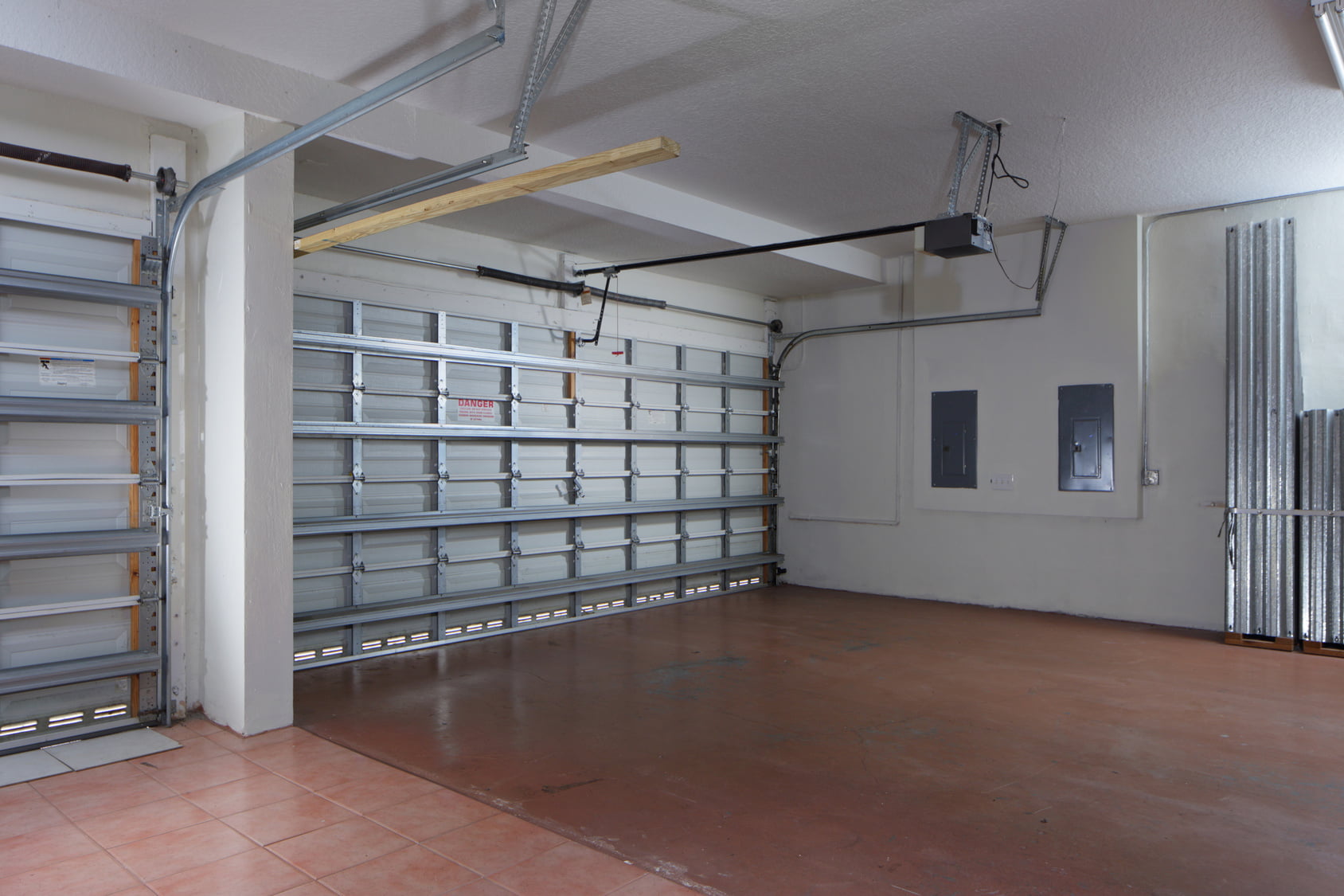 Interior of a Garage