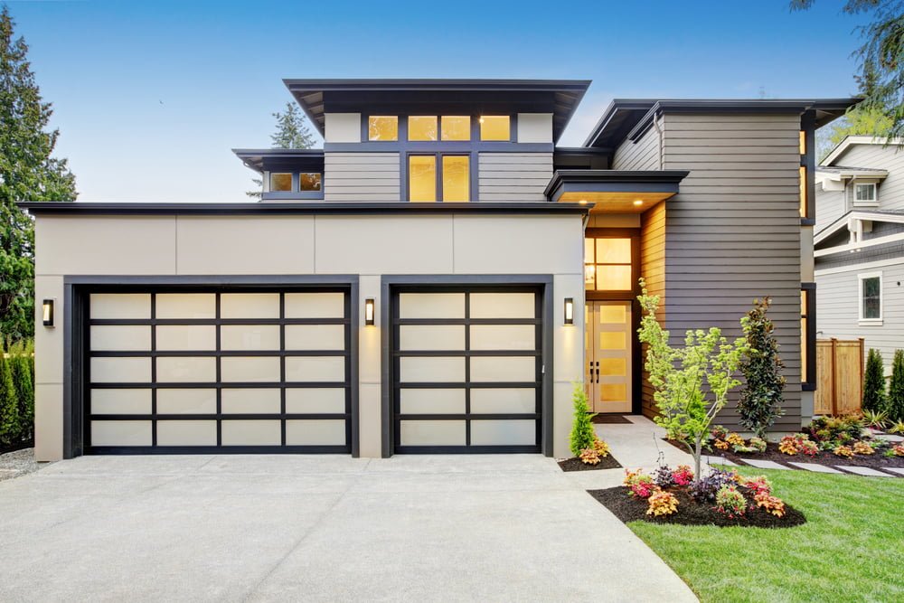 safety features glass garage doors