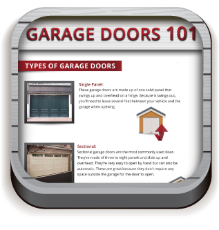 garage doors 101