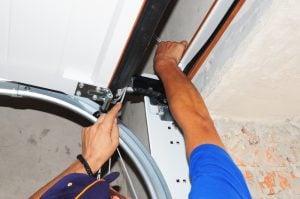 Replacing garage door spring