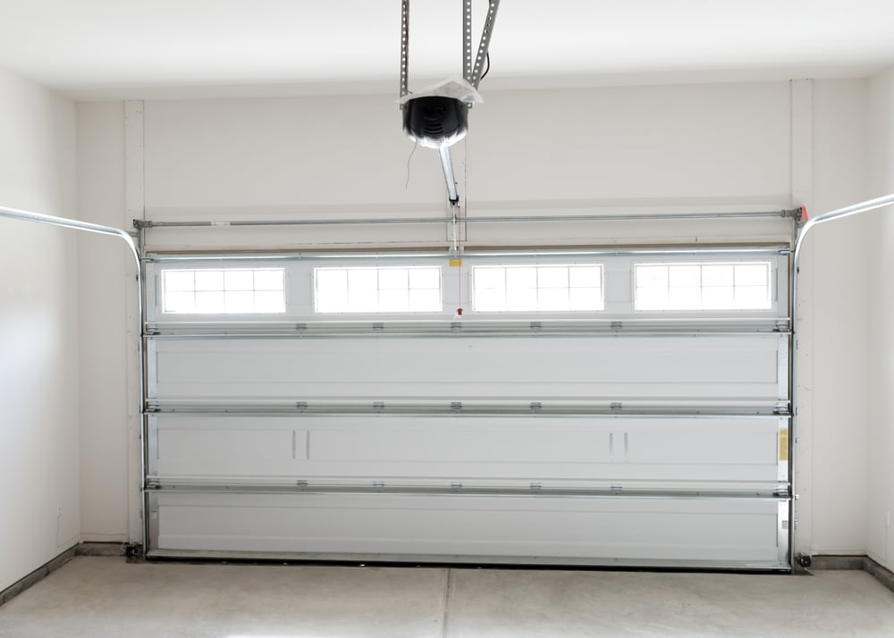 detached garage door insulation